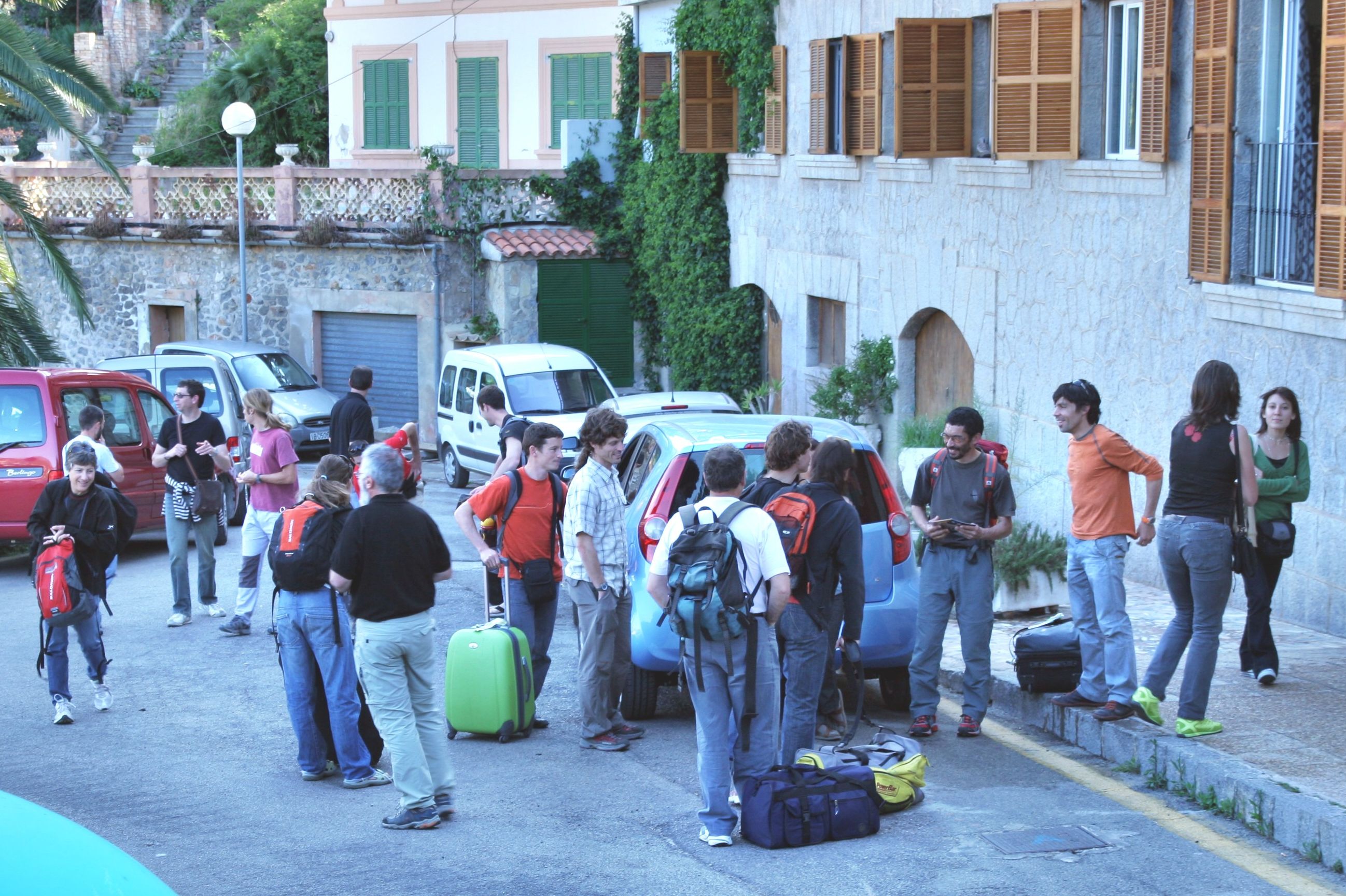 Arribada Selecció al Port de Sóller.-